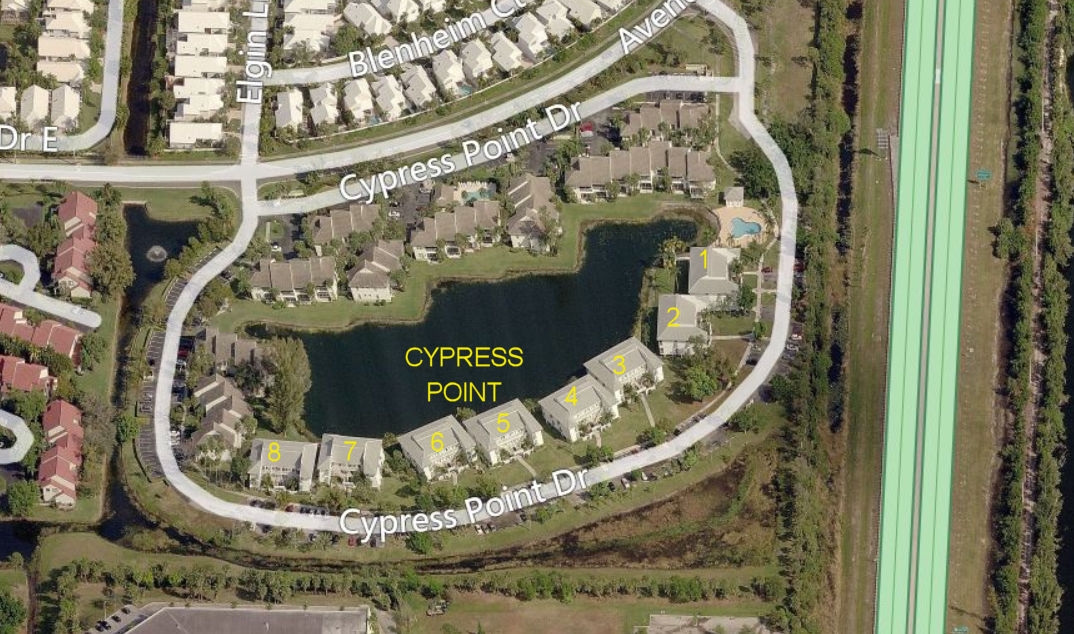 Aerial photo of Cypress Point