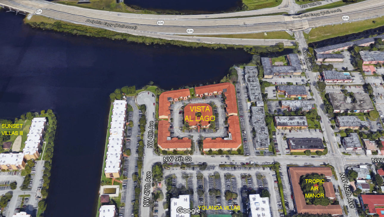 Aerial photo of Vista Al Lago