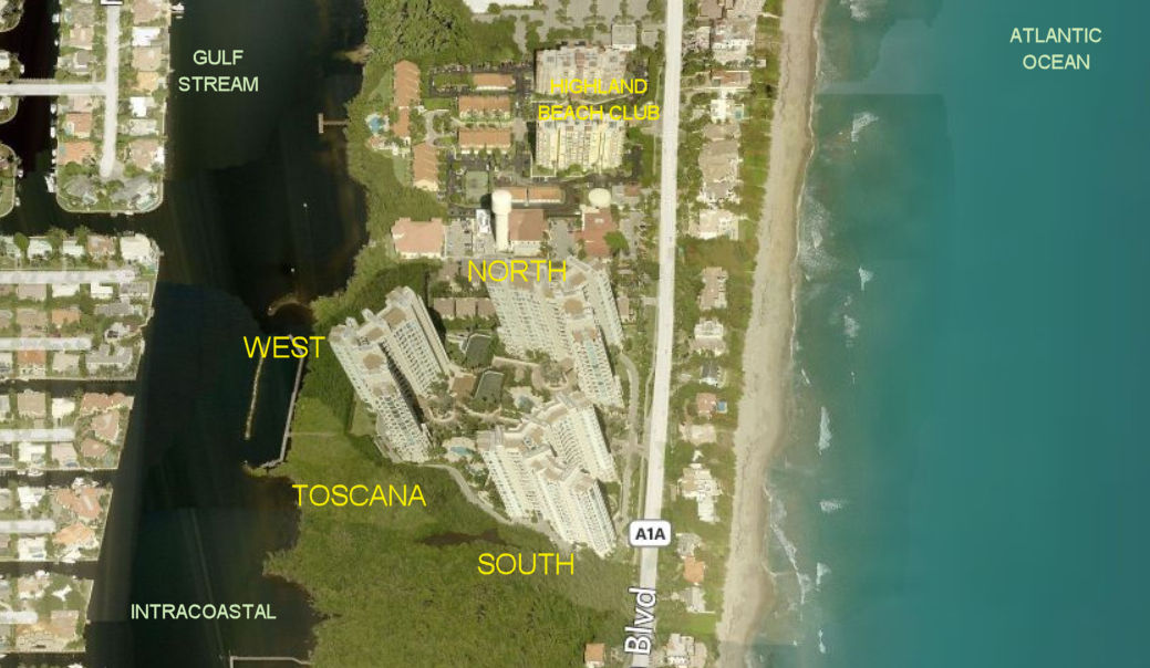 Aerial photo of Toscana West