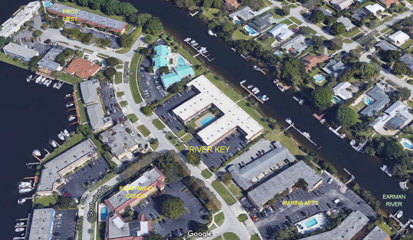 Aerial photo of River Key