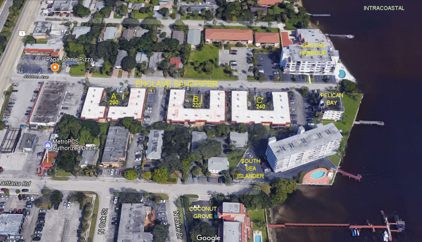 Aerial photo of Enclave Sandpiper (A B & C)