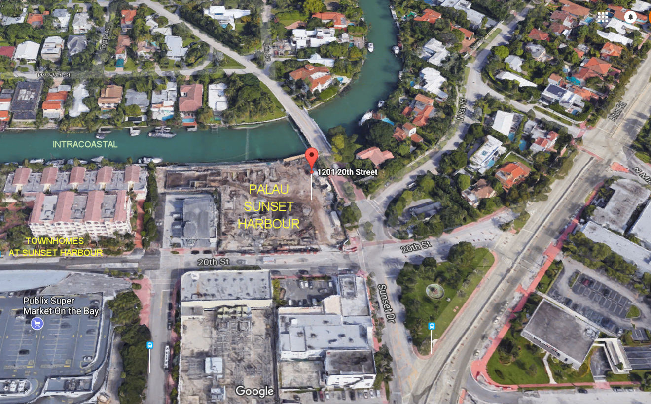 Aerial photo of Palau Sunset Harbour