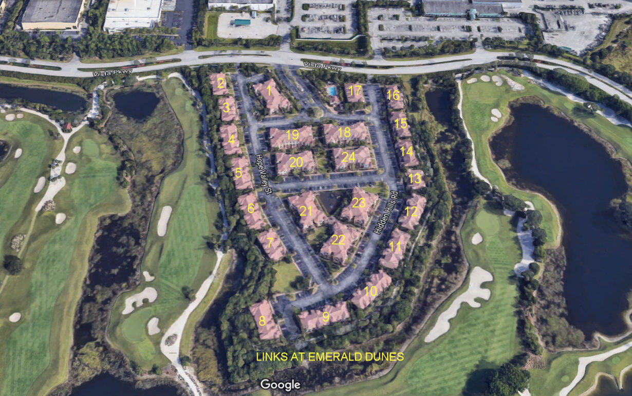 Aerial photo of Links at Emerald Dunes