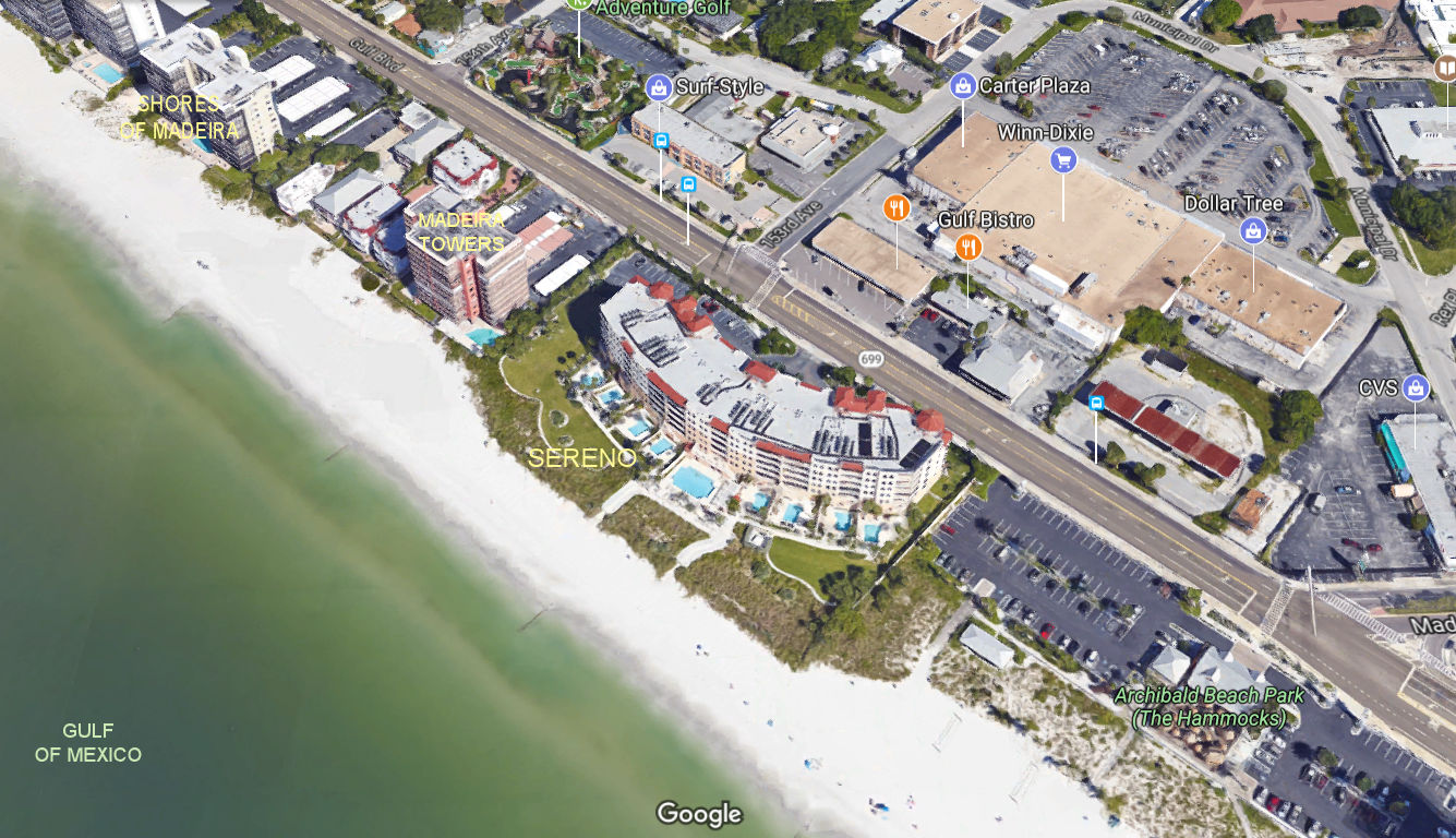 Aerial photo of Sereno