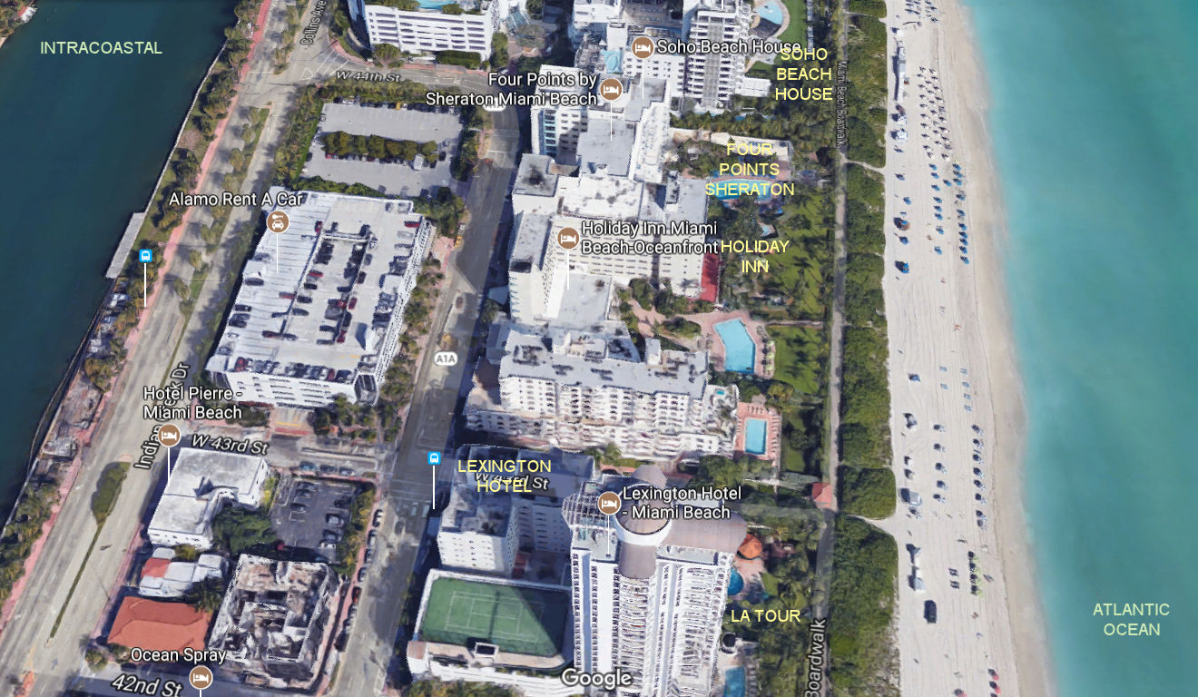 Aerial photo of Vendome Place