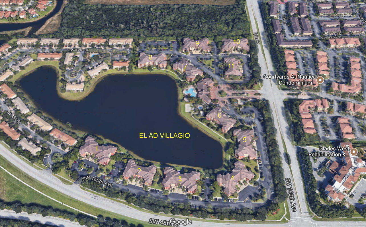 Aerial photo of El Ad Villagio