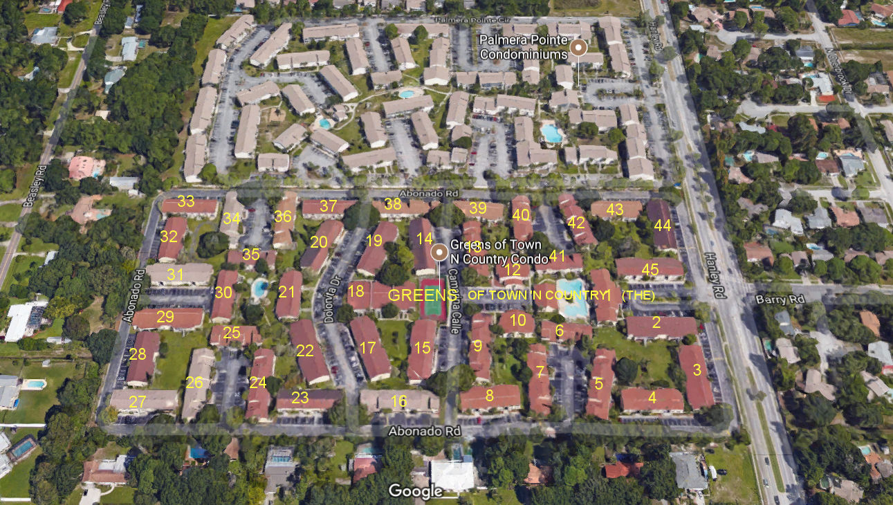 Aerial photo of Greens of Town N Country