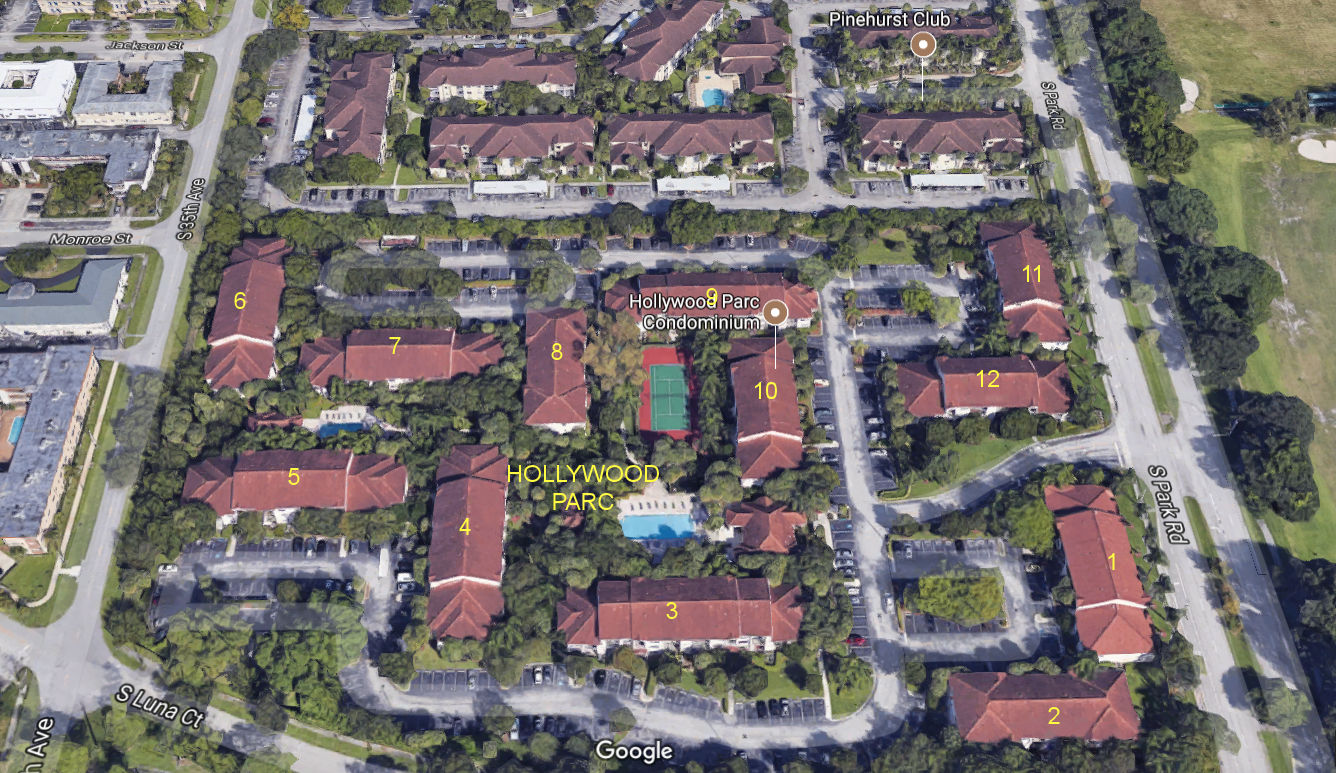 Aerial photo of Hollywood Parc (1-12)