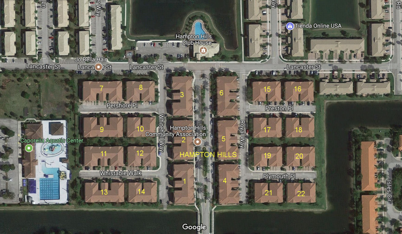 Aerial photo of Hampton Hills