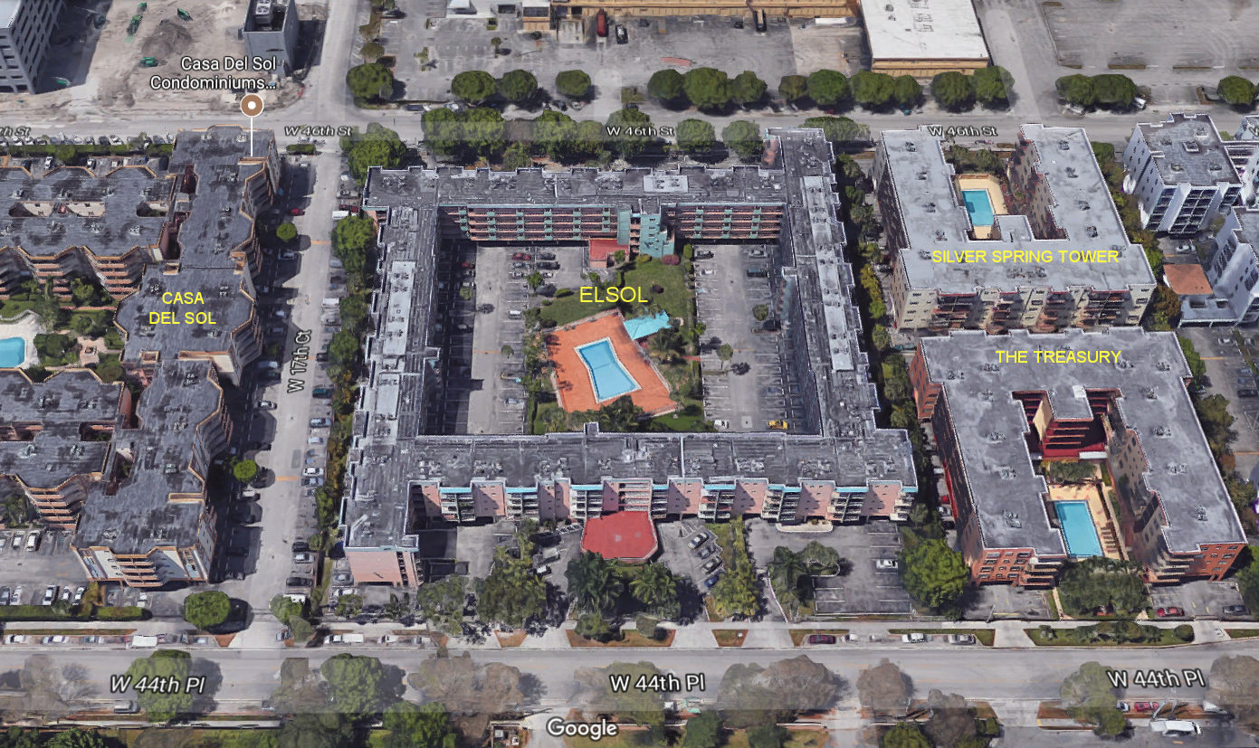 Aerial photo of El Sol