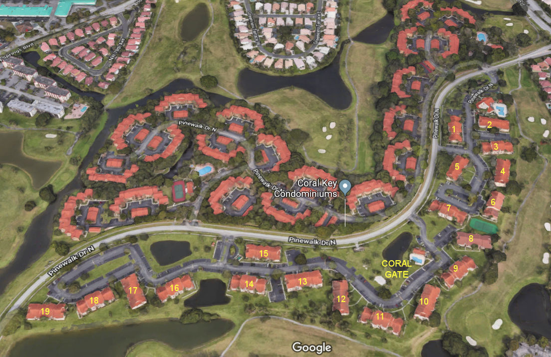 Aerial photo of Coral Key (3300 - 3480)