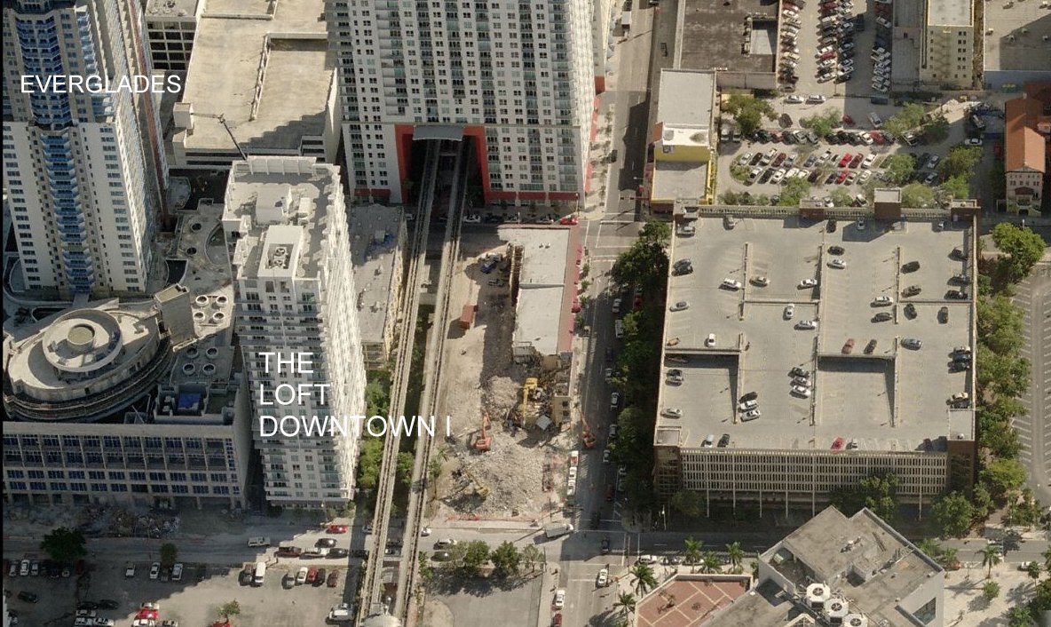 Aerial photo of Loft Downtown 1