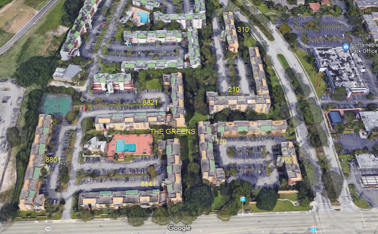 Aerial photo of Greens (The)