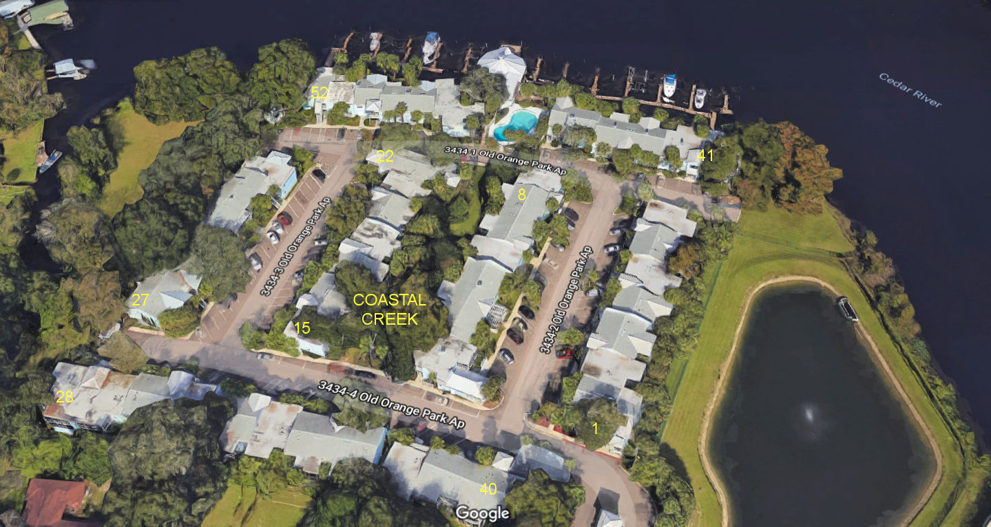 Aerial photo of Coastal Creek