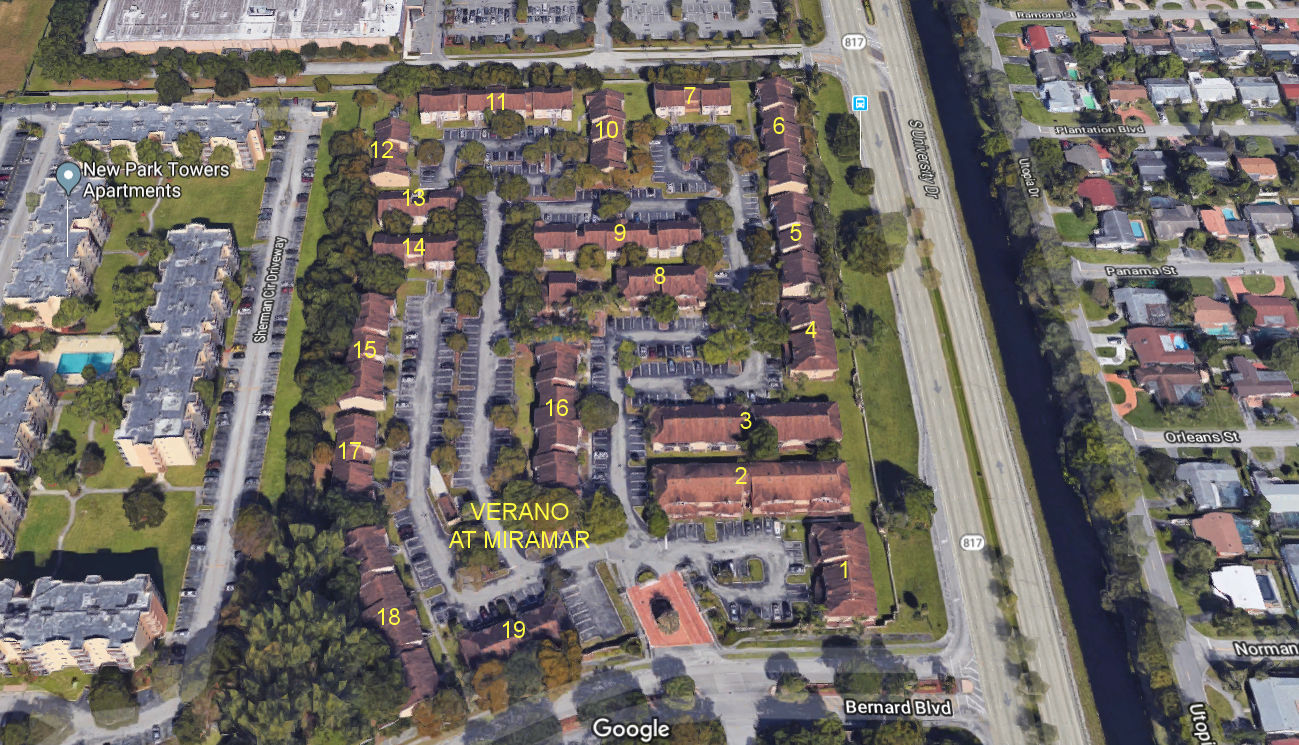 Aerial photo of Verano at Miramar