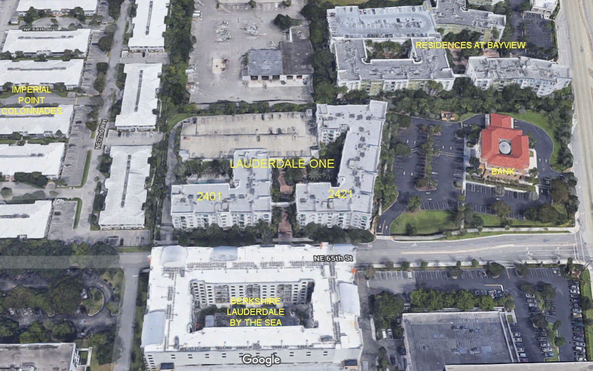 Aerial photo of Lauderdale One (2401&2421)