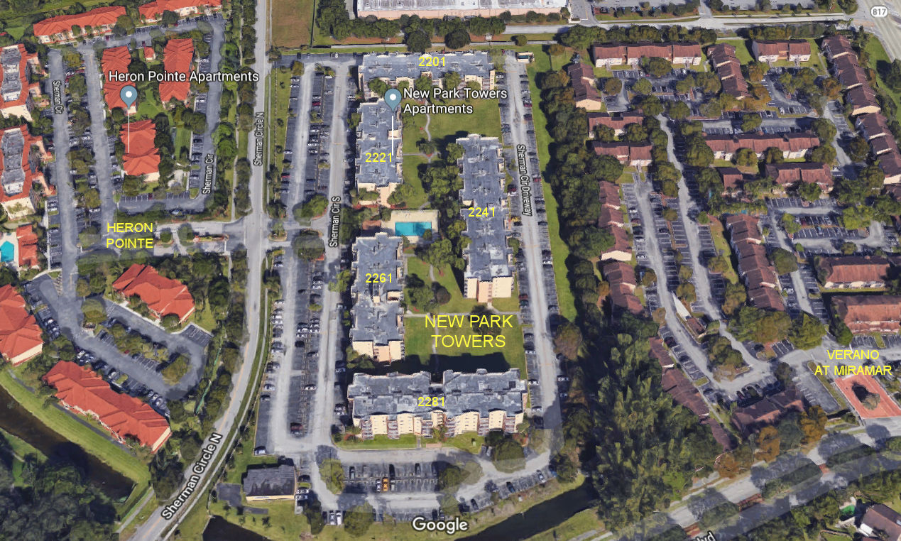 Aerial photo of New Park Towers (2201-2281)