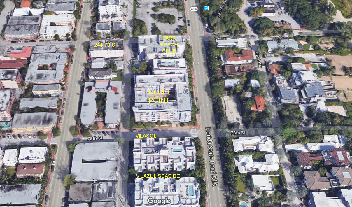 Aerial photo of Rond Point