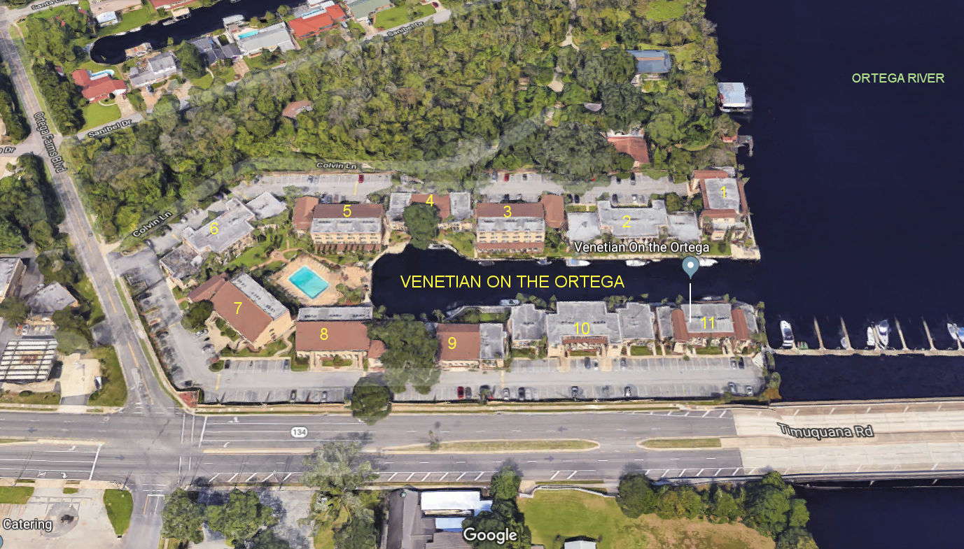 Aerial photo of Venetian on the Ortega