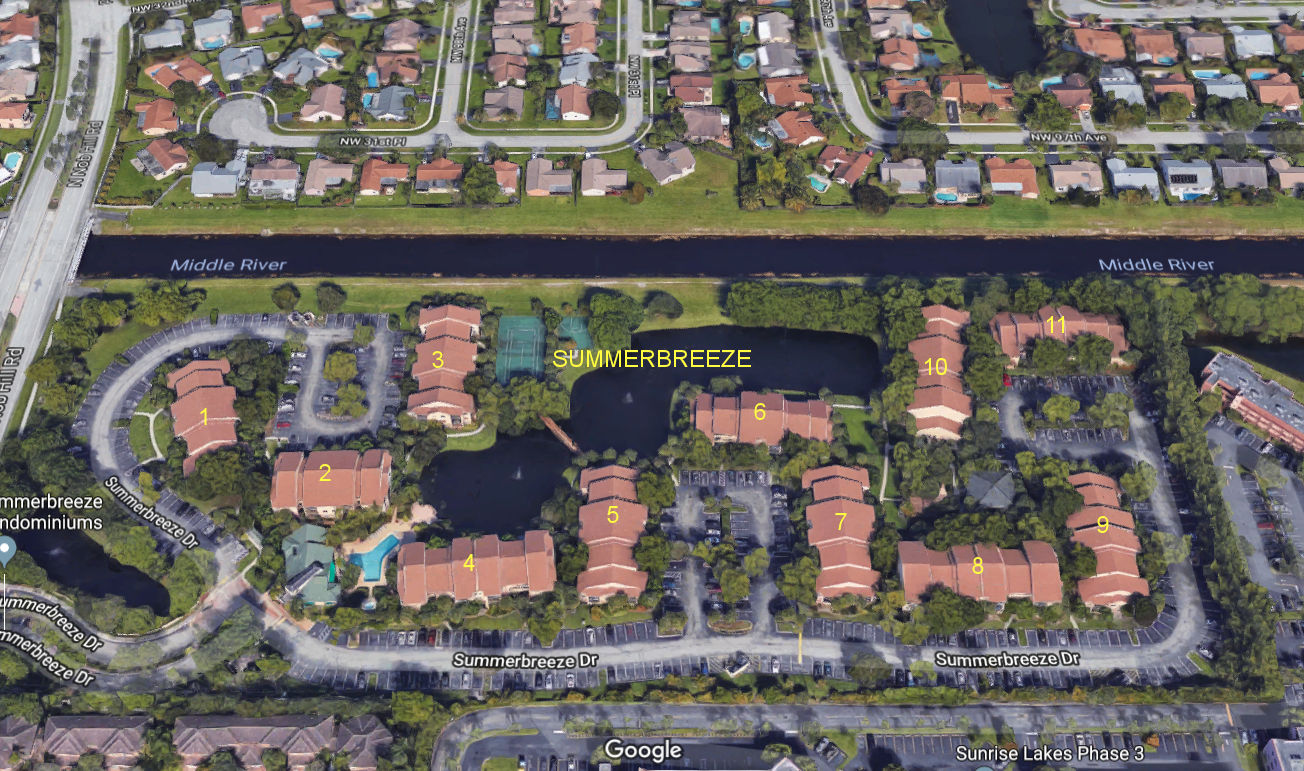 Aerial photo of Summerbreeze