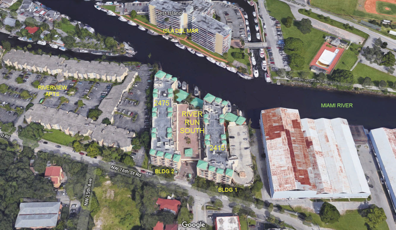 Aerial photo of River Run South 2415&2475