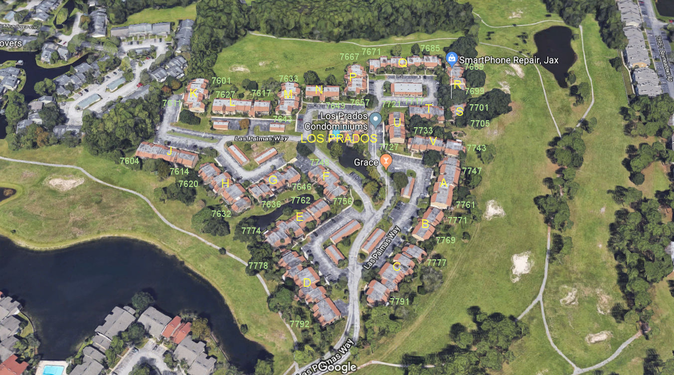 Aerial photo of Los Prados