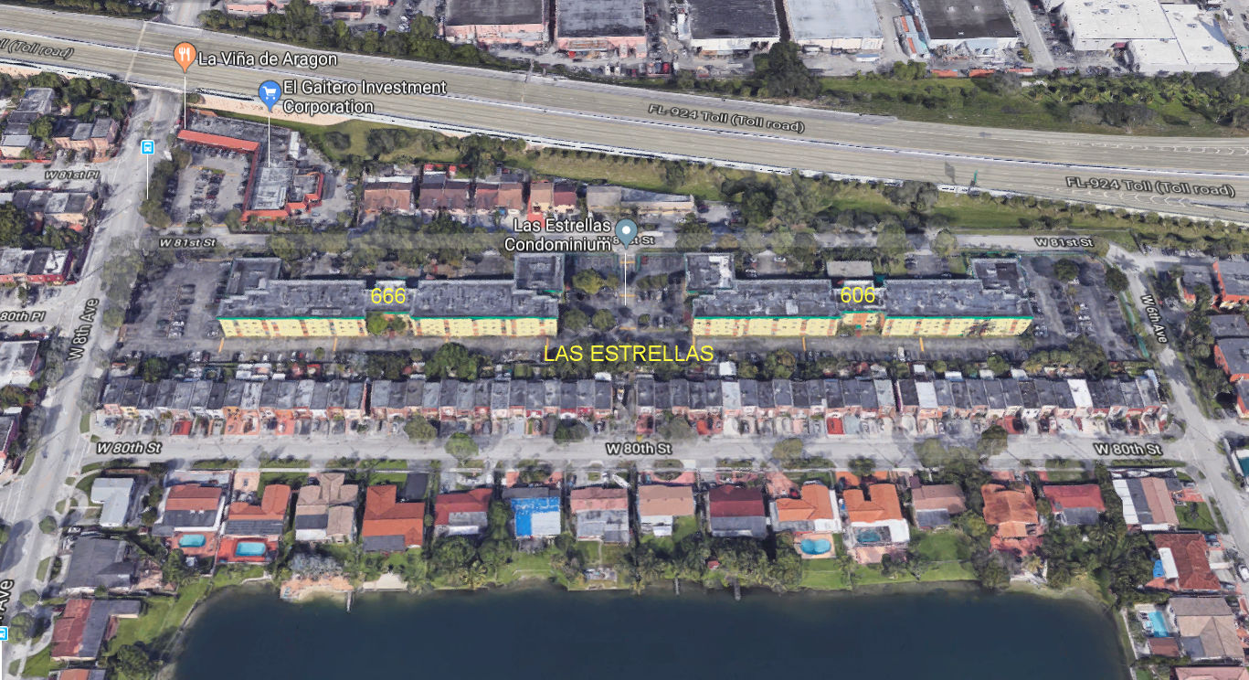 Aerial photo of Las Estrellas (606&666)