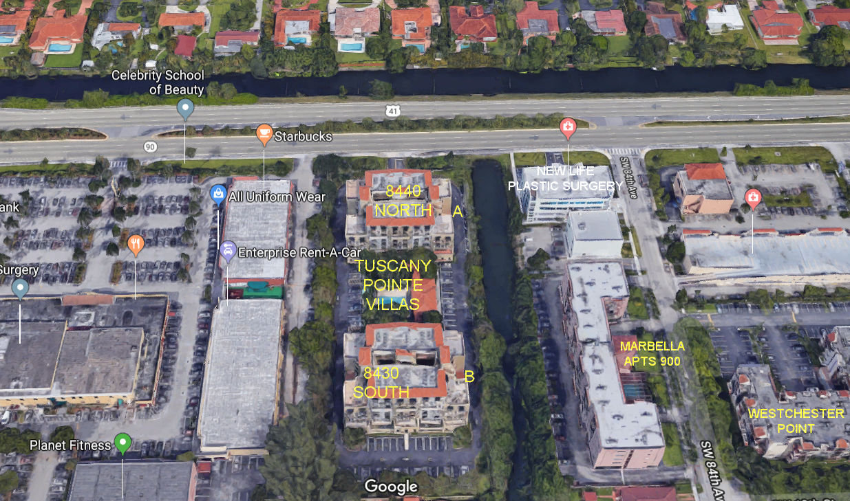 Aerial photo of Tuscany Pointe Villas (A&B)