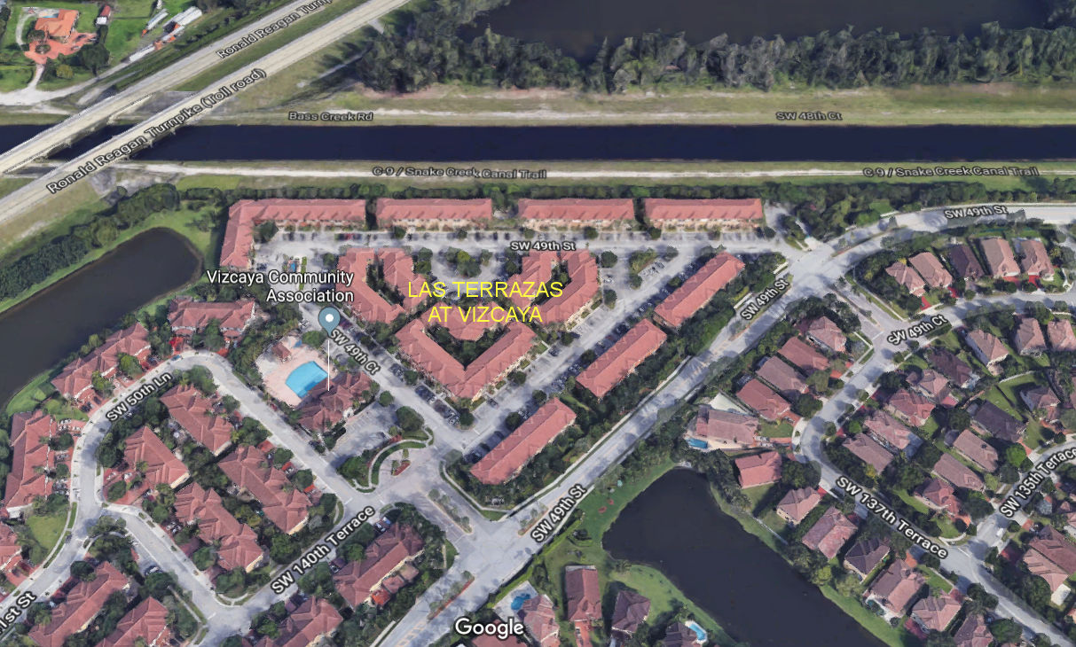 Aerial photo of Las Terrazas at Vizcaya