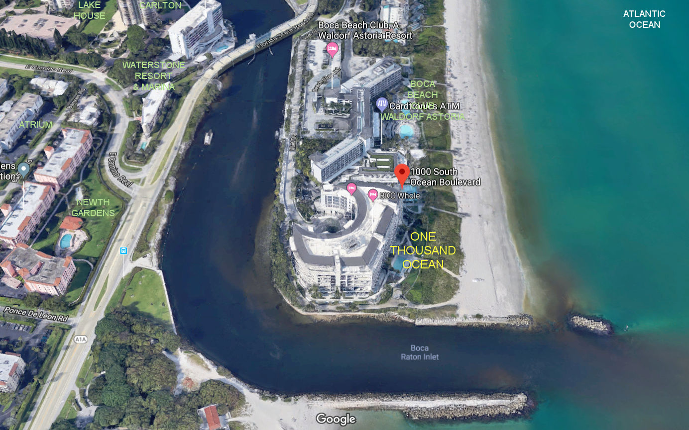 Aerial photo of One Thousand Ocean