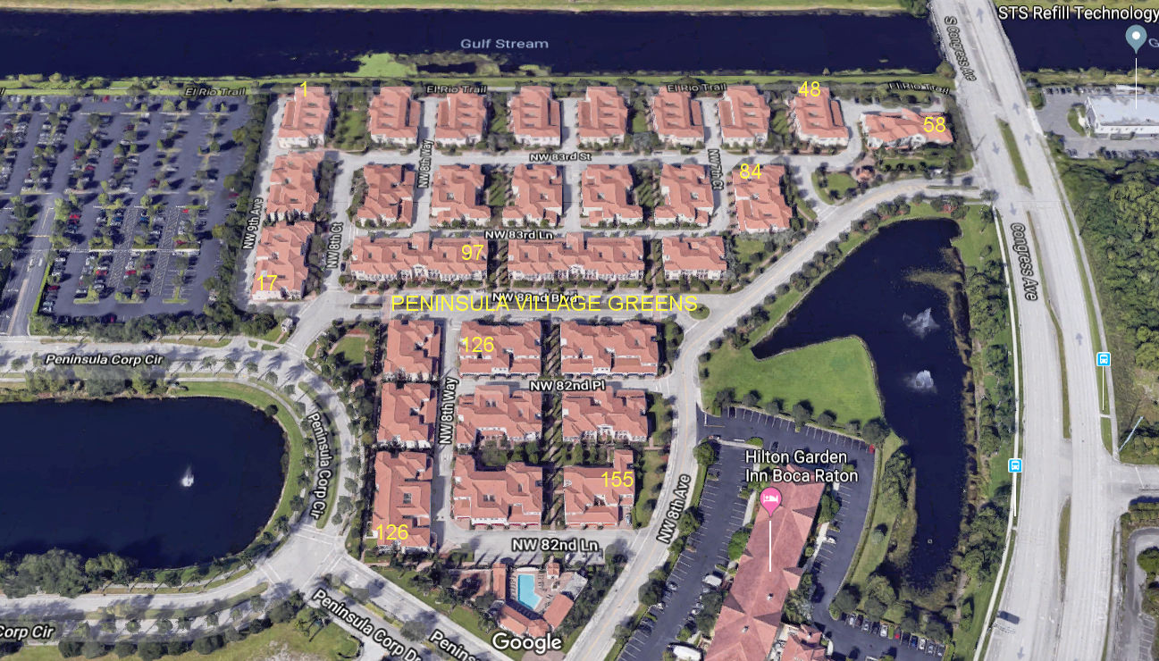 Aerial photo of Central Park (ex Peninsula Village Greens)