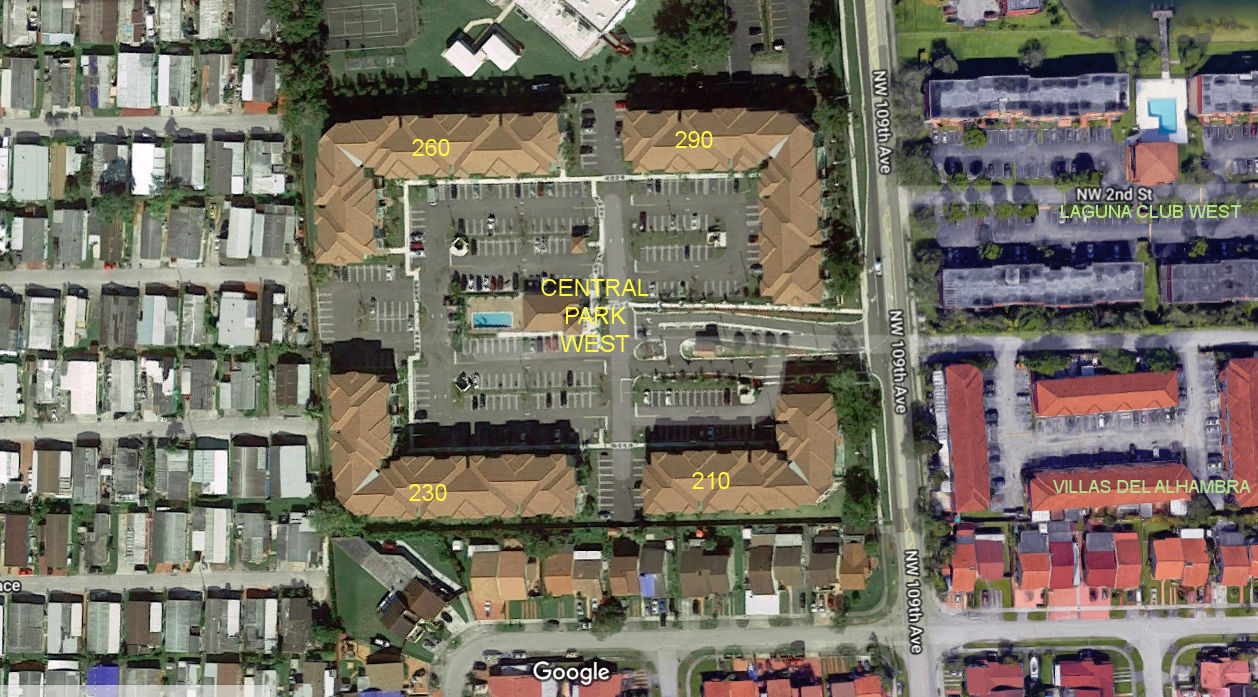 Aerial photo of Century Park West (210-230-260&290)