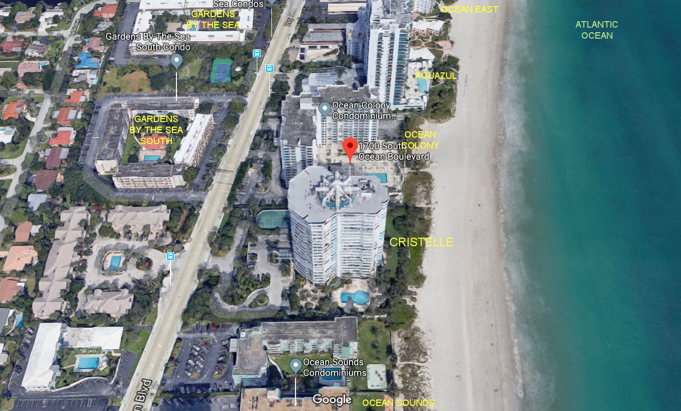 Aerial photo of Cristelle