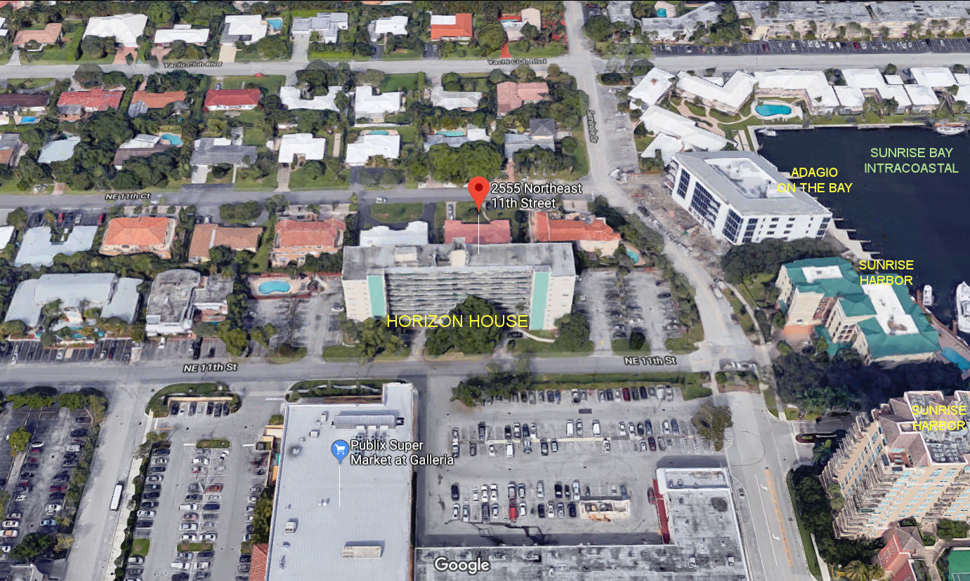 Aerial photo of Horizon House