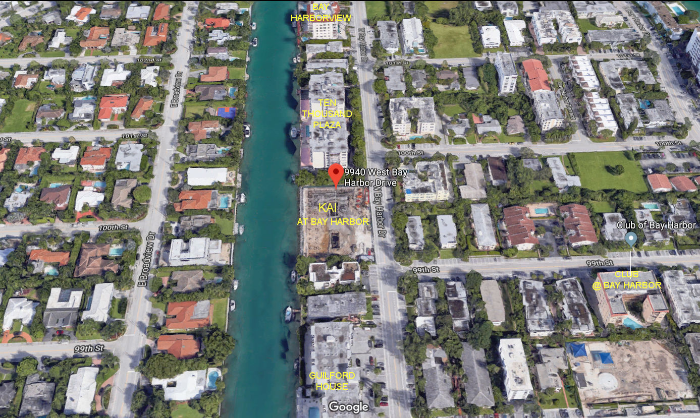 Aerial photo of Kai at Bay Harbor (North&South)