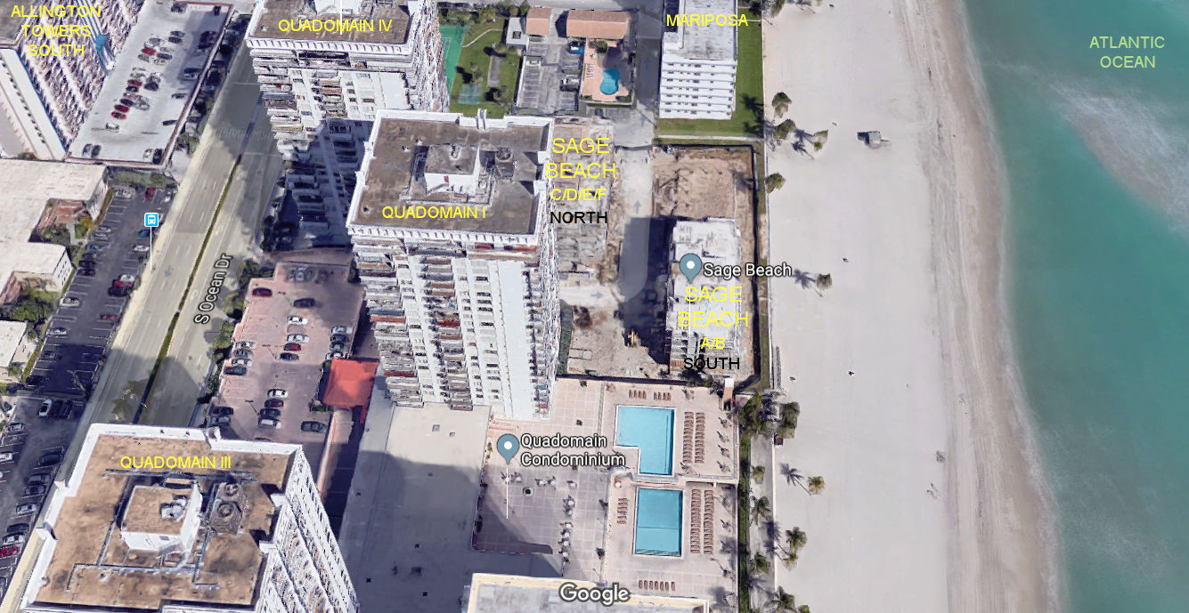 Aerial photo of Sage Beach