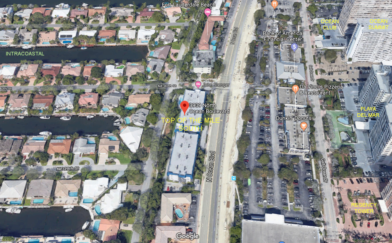 Aerial photo of Top of the Mile South