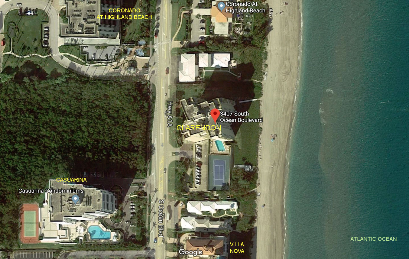 Aerial photo of Clarendon