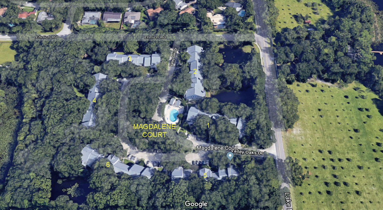 Aerial photo of Magdalene Court