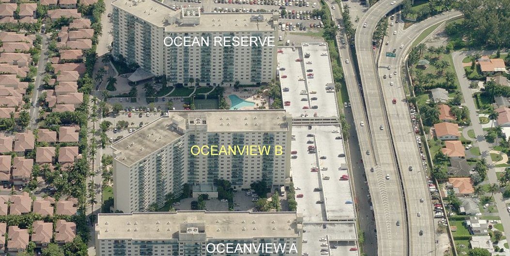 Aerial photo of OceanView B