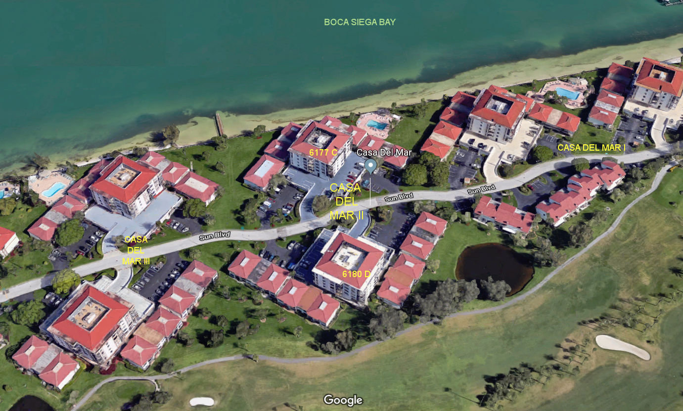 Aerial photo of Casa del Mar II (C&D)