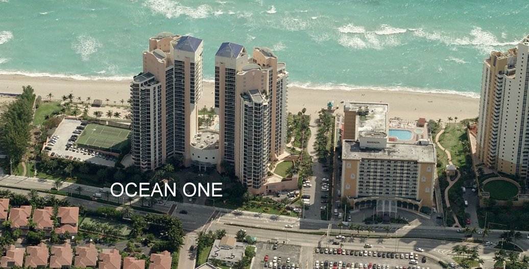 Aerial photo of Ocean One