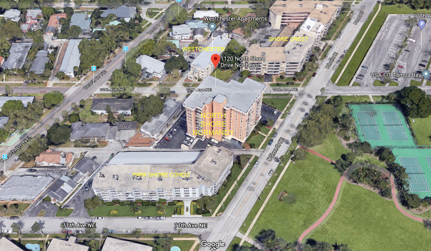 Aerial photo of North Shore Normandy