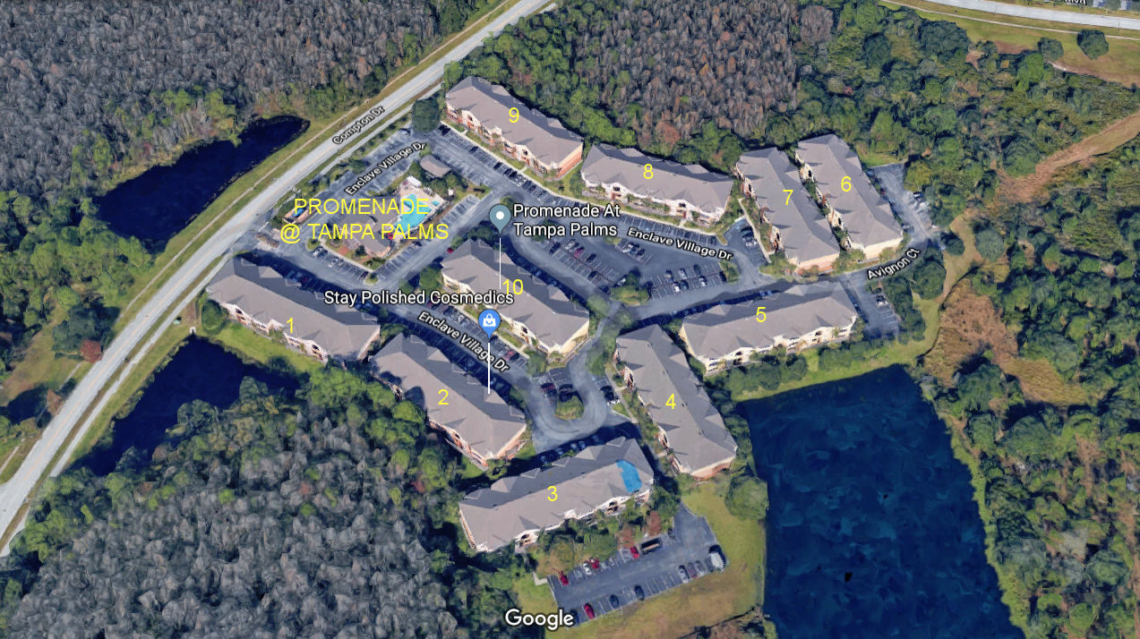 Aerial photo of Promenade at Tampa Palms (1-10)