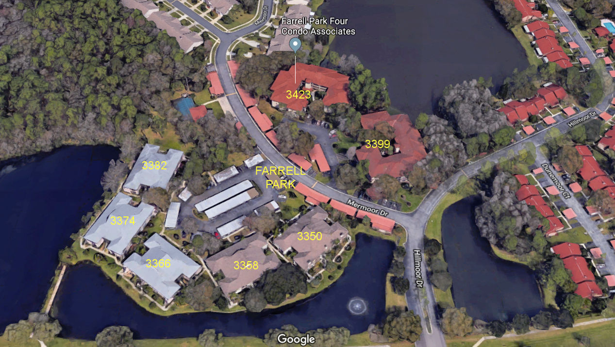 Aerial photo of Farrell Park