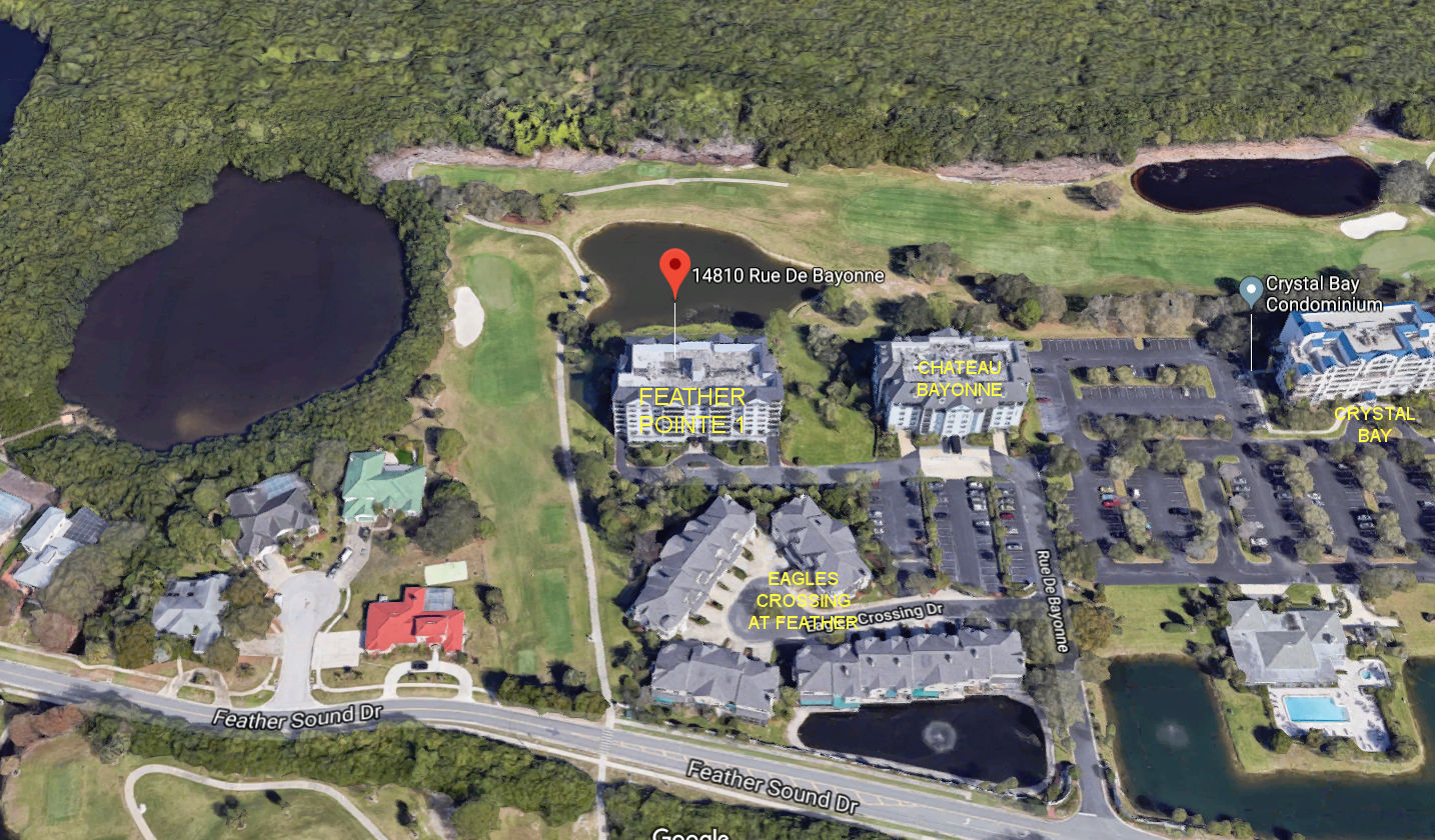 Aerial photo of Feather Pointe 1