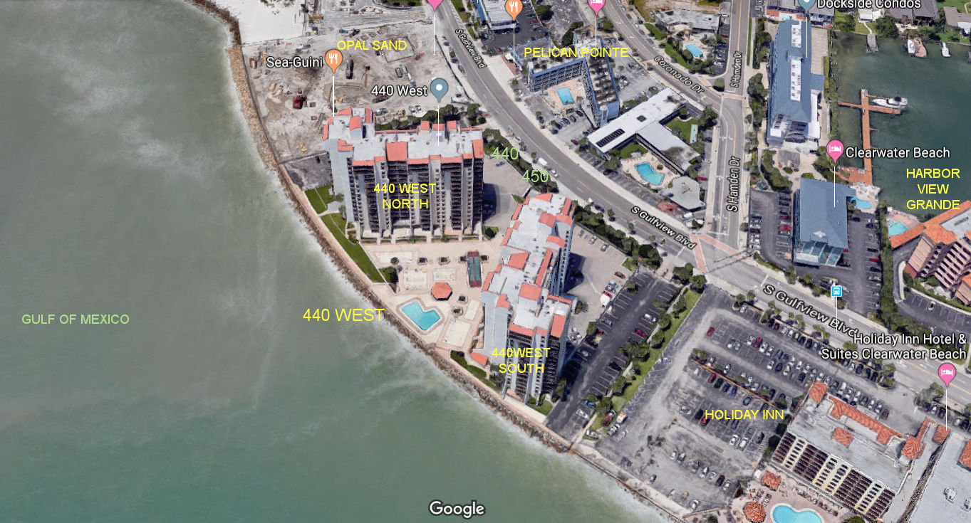 Aerial photo of 440 West (North&South)