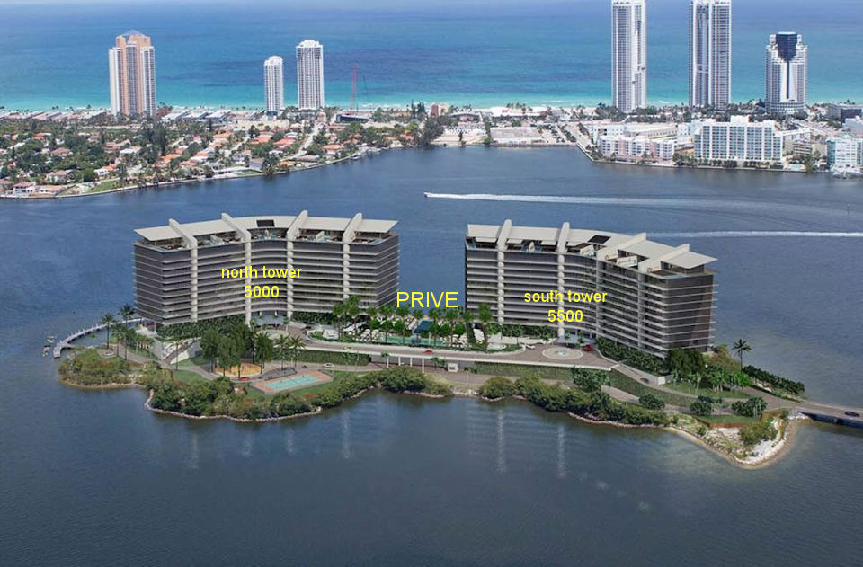 Aerial photo of PrivÃ© (North&South Towers)