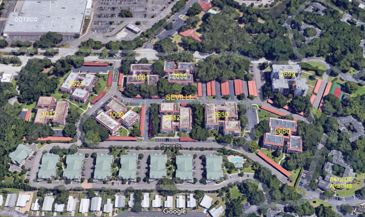 Aerial photo of Seville (I-XIV)