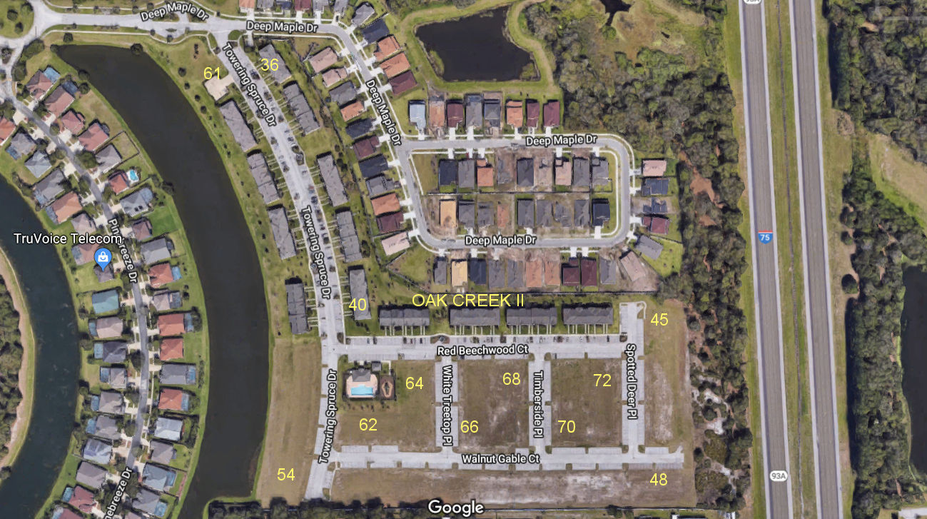 Aerial photo of Oak Creek 2